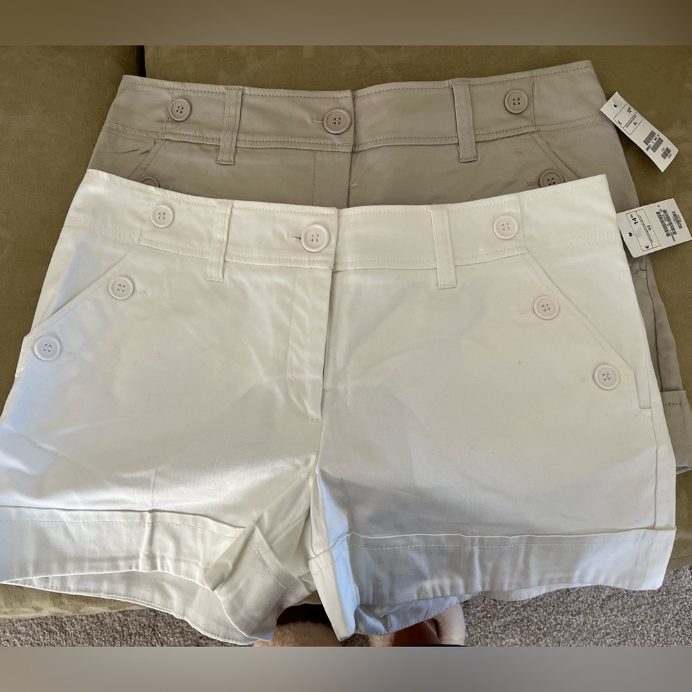 2 new pairs of shorts from H&M size 14